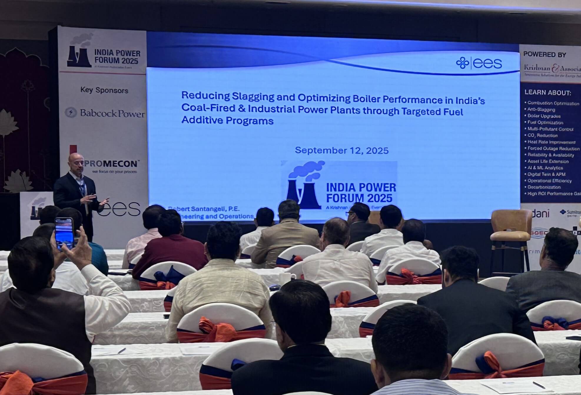 Slag Reduction Presentation at India Power Forum | EES Corp